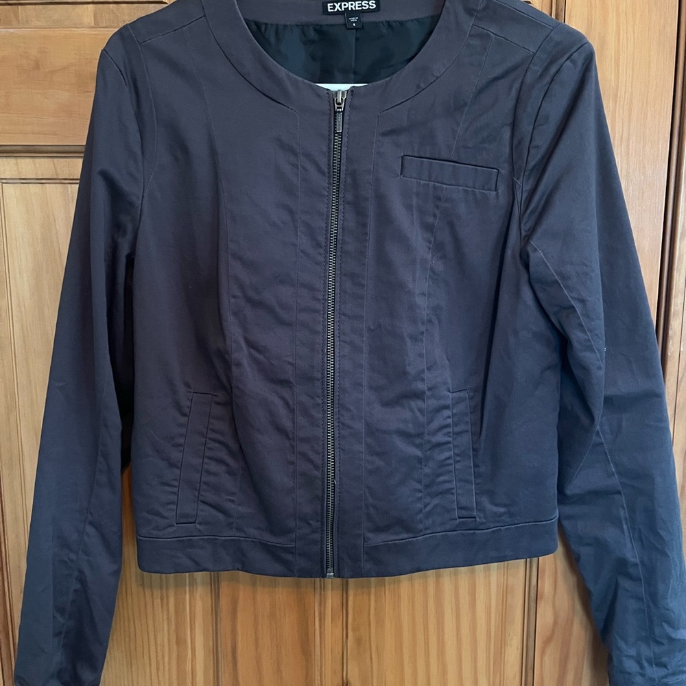 Express Women's Gray Jacket